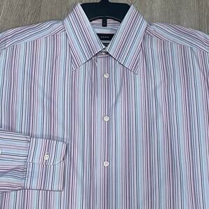 Zara Mens Shirt Large Wedding Guest Button Up Party Evening Interview Career